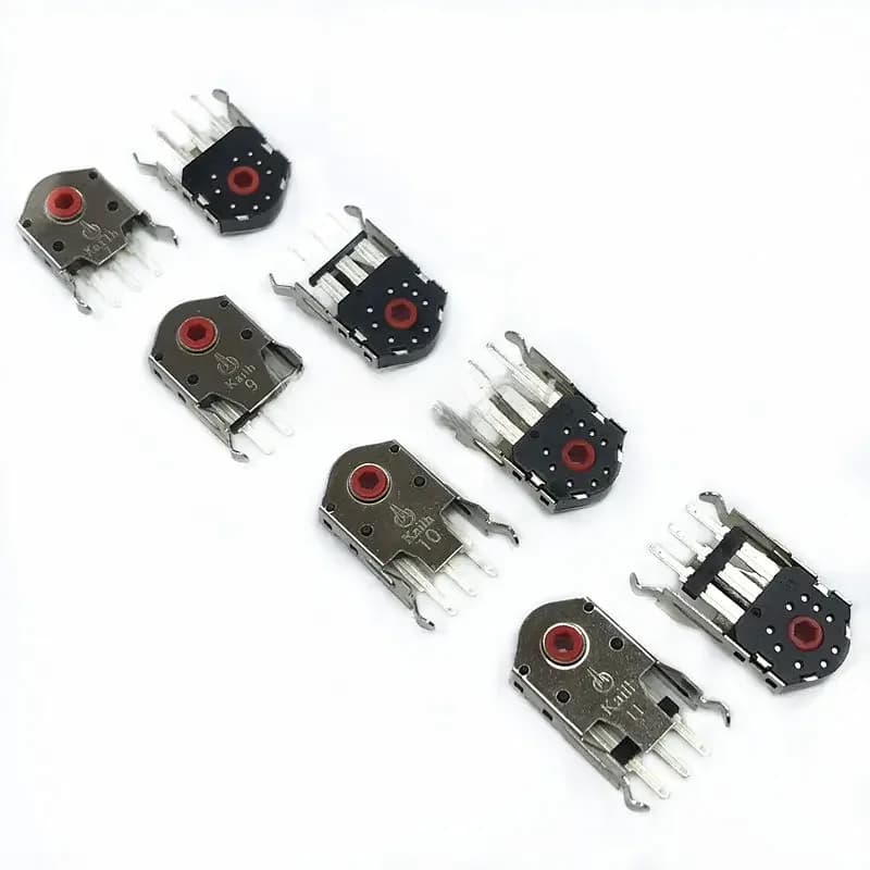 Kailh – interrupteur d'encodeur de roue à rouleau, nouvelle édition originale, 2 pièces, décodeur à noyau rouge 5mm/7mm/8mm/9mm/10mm/11mm, livraison gratuite