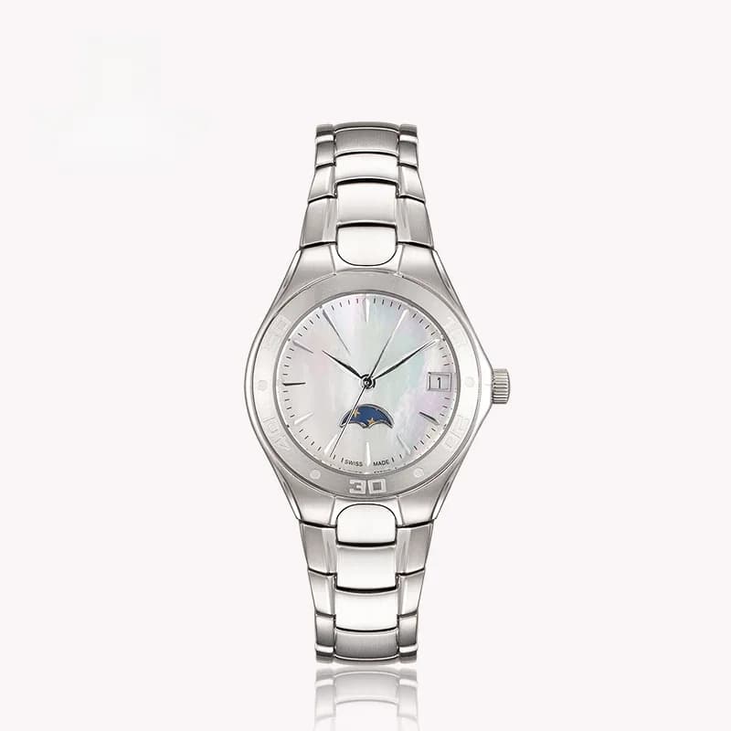 KULUreflective-Montre en titane pour femme, Swiss Rmoelle, mouvement à quartz 708, phase Moon, marque de luxe, montres pour femme, mode