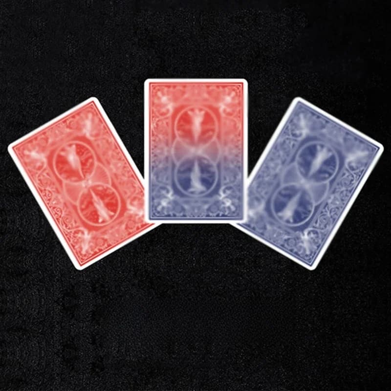 Changement par Lloyd Barnes tours de magie éveil couleur changeante carte de Poker accessoires magiques gros plan accessoires Gimmick Magia jouets blague Magie