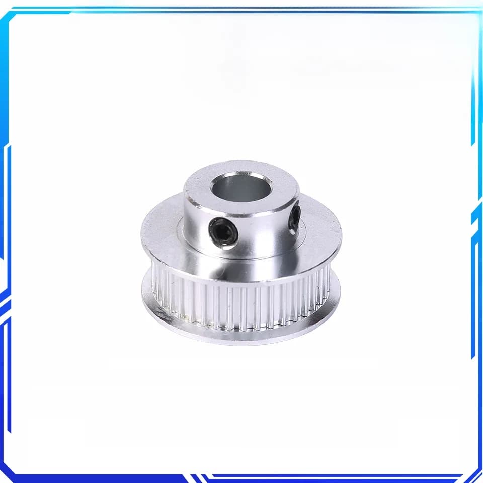 Poulie de distribution GT2 à 40 dents, alésage 5mm, 6mm, 6.35mm, 8mm, 10mm, pour courroie utilisée dans la poulie linéaire 2GT 40 dents 40T