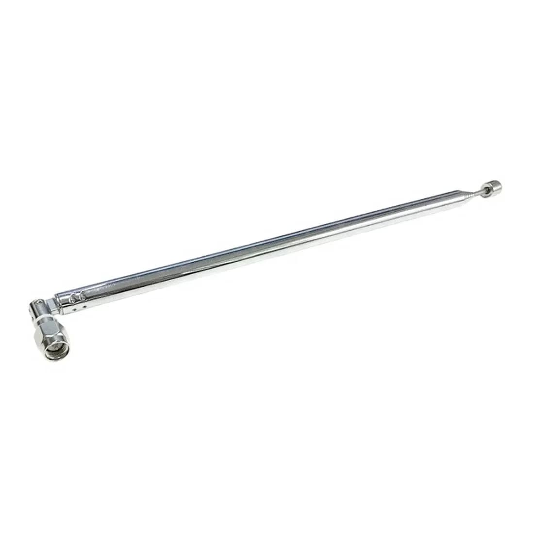 Antenne télescopique à 7 sections, 205mm de long, avec connecteur mâle SMA, 1m au total, pour radio FM, télécommande, nouvelle