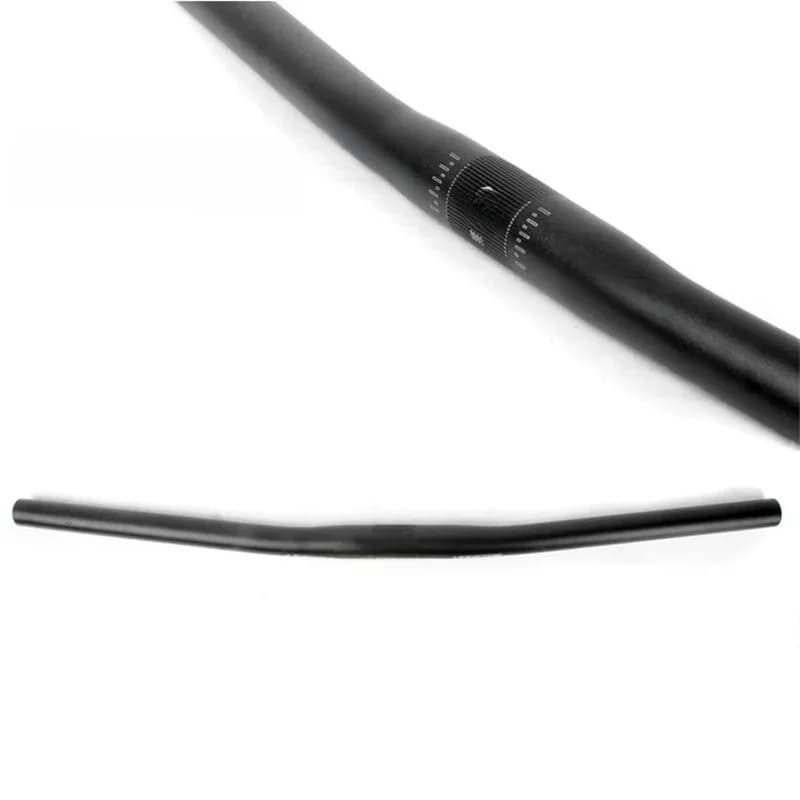 Litepro – guidon de vélo ultraléger en alliage d'aluminium, modèle droit/Horizontal, 25.4mm, 540mm, 580mm, noir et argent