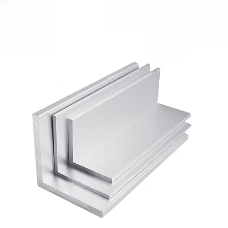 Profilé en L en aluminium 6063 de 20x20mm, épaisseurs 1mm, 2mm, 3mm, en alliage d'aluminium, pour décoration et bordure triangulaire