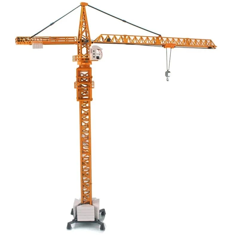 Modèle de grue tournante à tour en alliage de haute qualité, jouet de grue à grande tour 1:50, modèle exquis cadeau, livraison gratuite