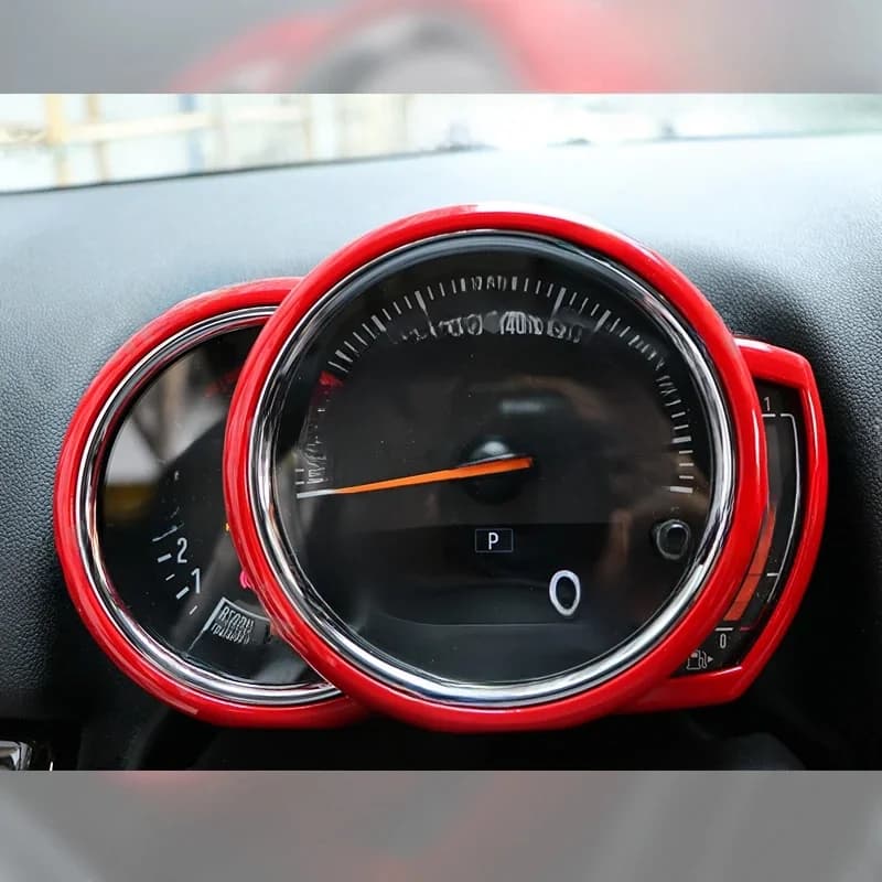 Cadre décoratif de tableau Prada pour voiture, couverture de tachymètre, modification de style intérieur, BMW MINI ONE CooperS F54 F55 F56 F57 F60