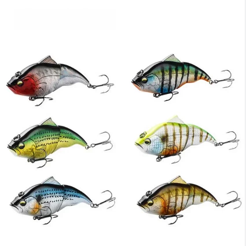 Leurre rigide vibrant coulant et flottant sans lèvres, appât artificiel Wobbler idéal pour la pêche à la manivelle, 115mm