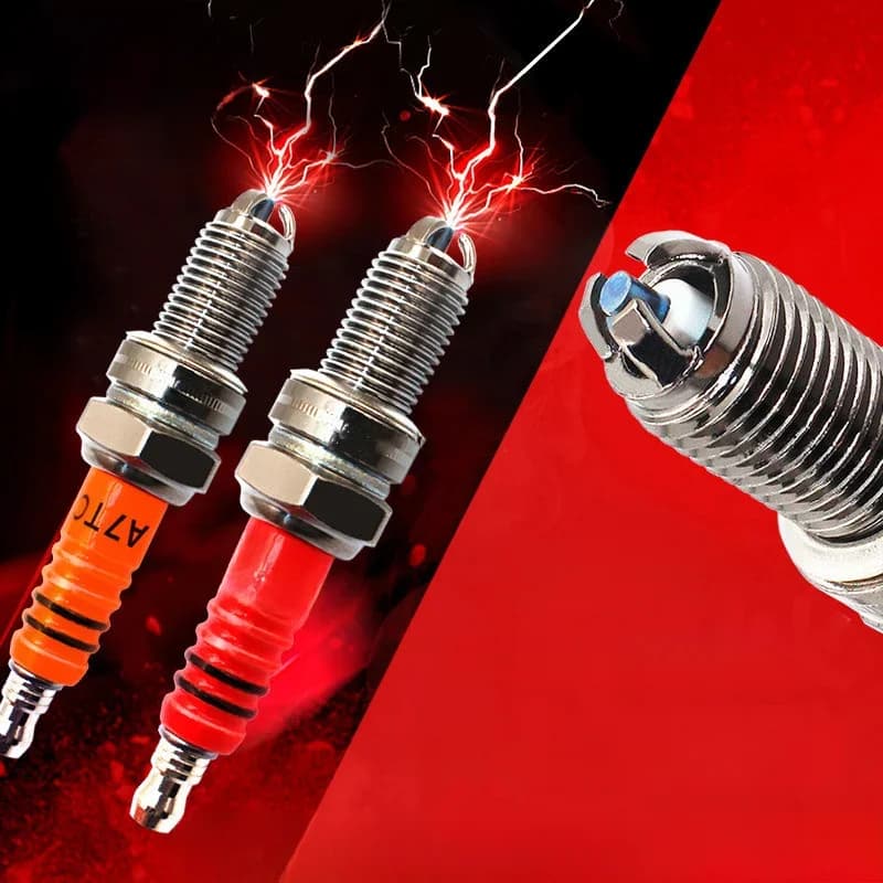 Bougie d'allumage en Iridium pour moto, haute Performance, 10mm, D8TJC, 50CC-150CC, pour Atv GY6, 50cc, 110cc, 125cc, 150cc