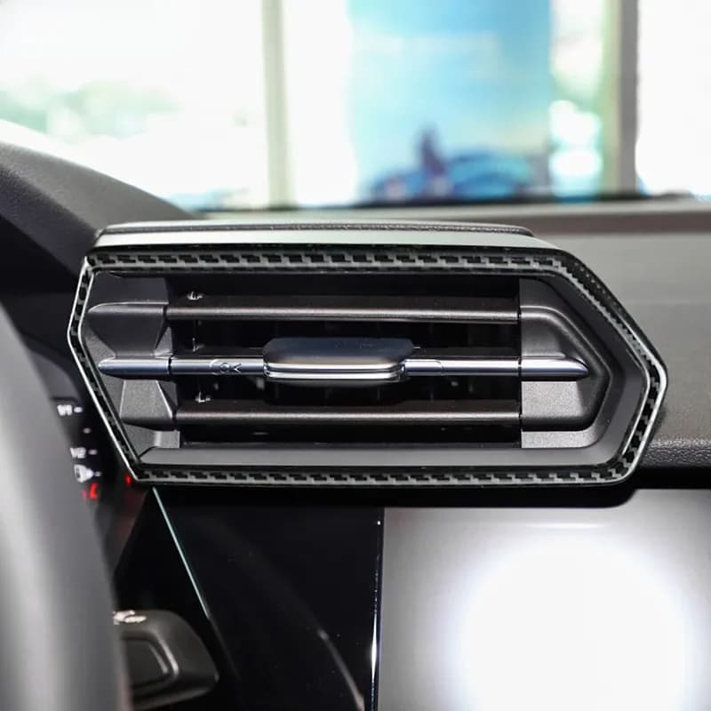 Cadre de Sortie de Climatisation Avant en Acier Inoxydable, Décoration de Couverture, Garniture pour Audi A3 8Y 2021-2022, Accessoires d'NikStylés