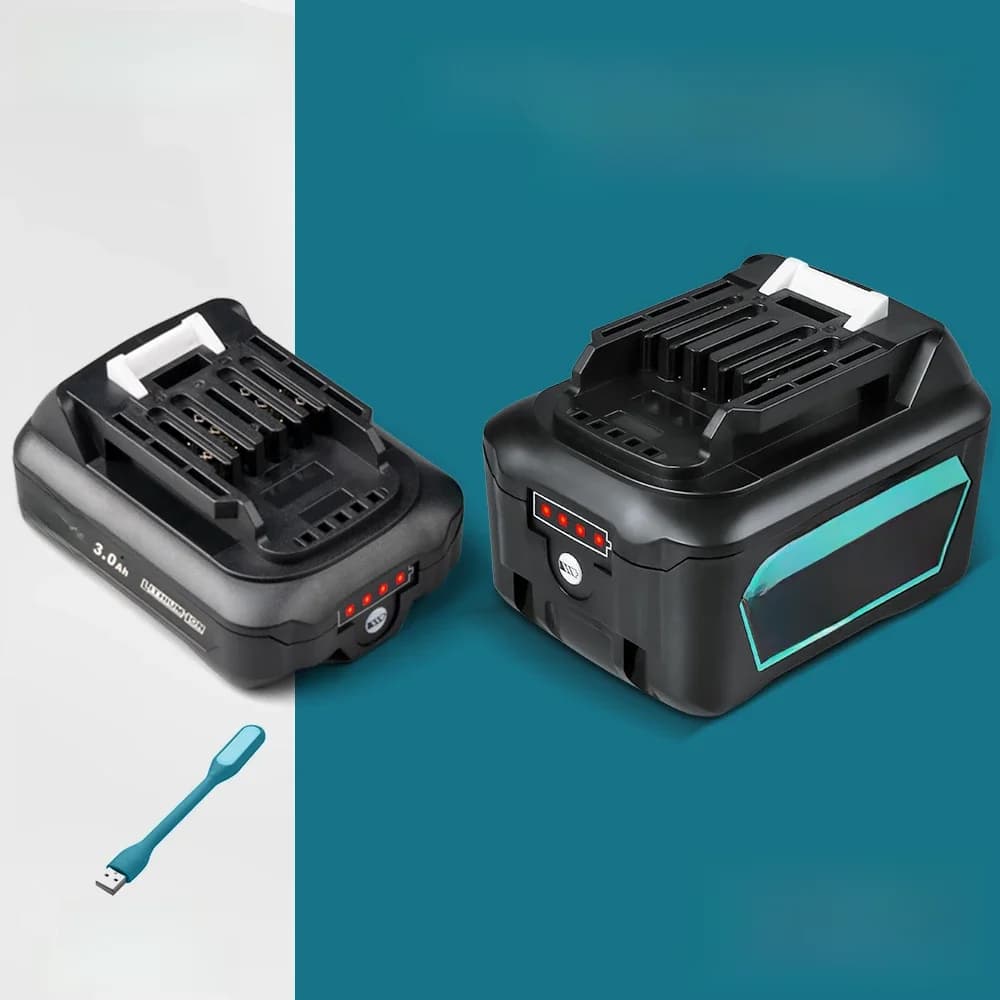 Batterie Li-Ion de remplacement Rechargeable 10.8V 12V 6A pour Makita CXT 6.0Ah Style coulissant BL1040 BL1040B BL1015 BL1020B BL1020 BL1016