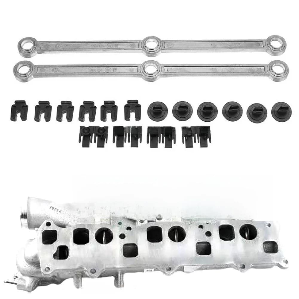 1 Set Prise D'air Kit De Réparation Collecteur D'admission Coureur Bielles Pour Mercedes Diesel 3.0L V6 OM642 6420903237 A6420905437