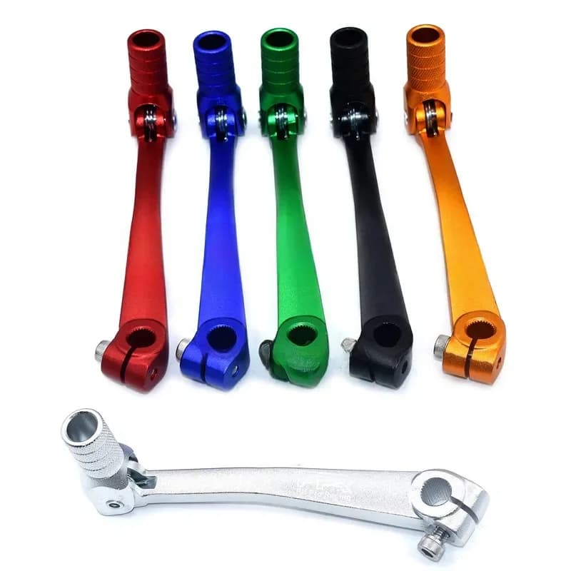Levier de changement de vitesse en alliage d'aluminium, 50cc 110cc 250cc dirt pit singe bike moto atv quad accessoires pièces livraison gratuite