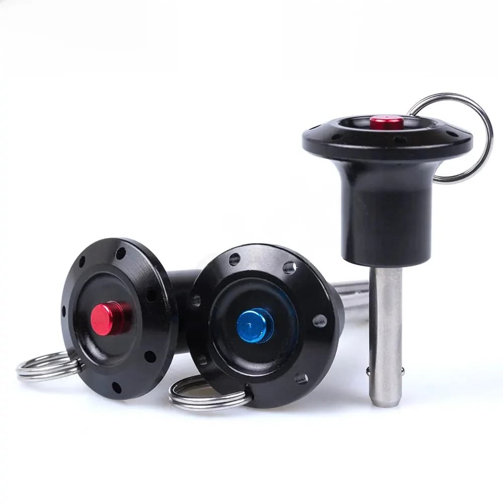 VEICHU 1 pièces broches de verrouillage/libération rapide en acier inoxydable VCN111 diamètre 5/6/8/10/12/16/20mm longueur 10-100mm broches de verrouillage à bille
