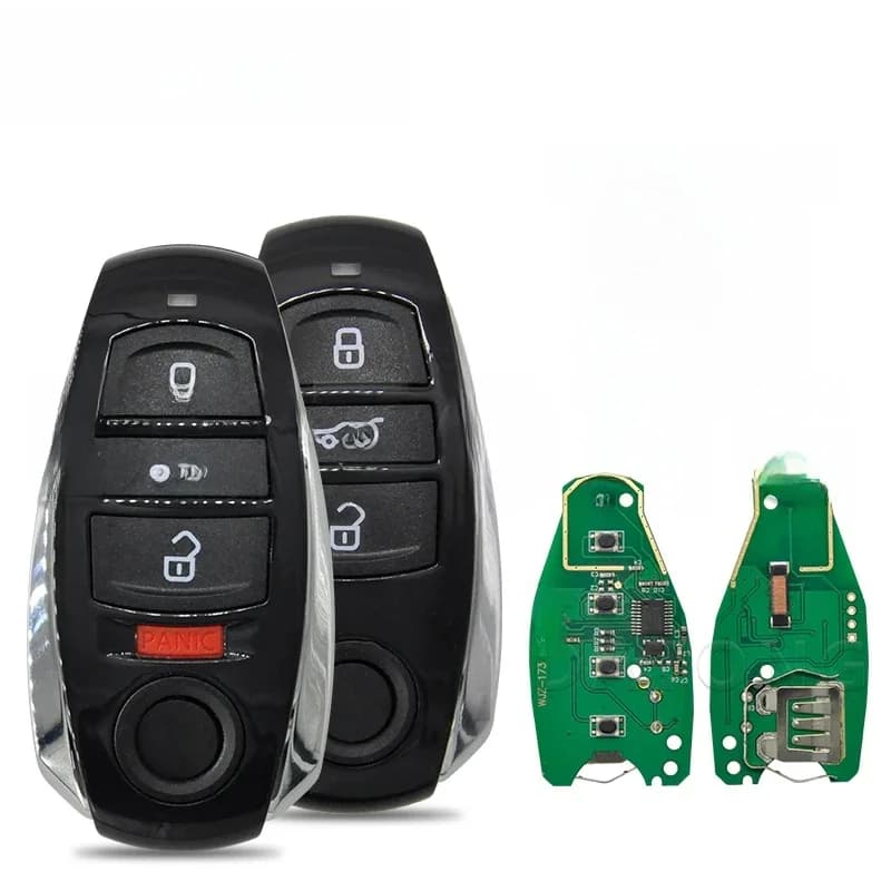 Datong World-Clé Télécommande Intelligente à 3 lèvent, Vierge, Puce pour VW, Volkswagen Touareg, 315 Mhz, Audi Série 5