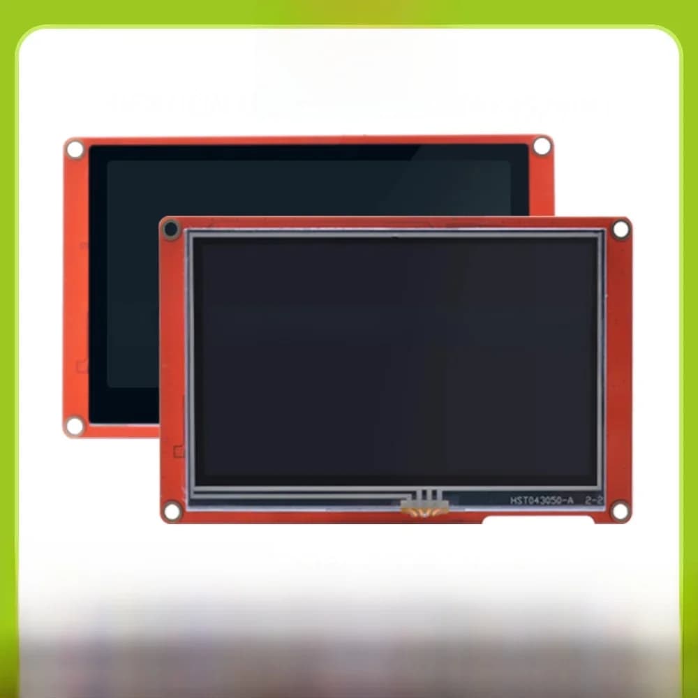 NEXTION 4.3 pouces LCD-TFT HMI Display Tech Intelligent Series RGB 65K puzzles de documents à écran tactile capacitif/résistif sans boîtier