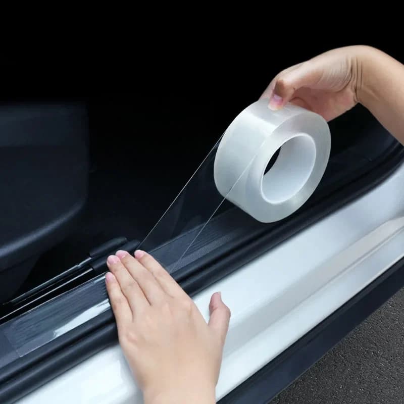Autocollant Transparent pour rebord de porte de voiture, bandes de protection de 3 mètres, accessoires automobiles, pour BMW X5 X6 X7 F15 F16 G05 G06 G07