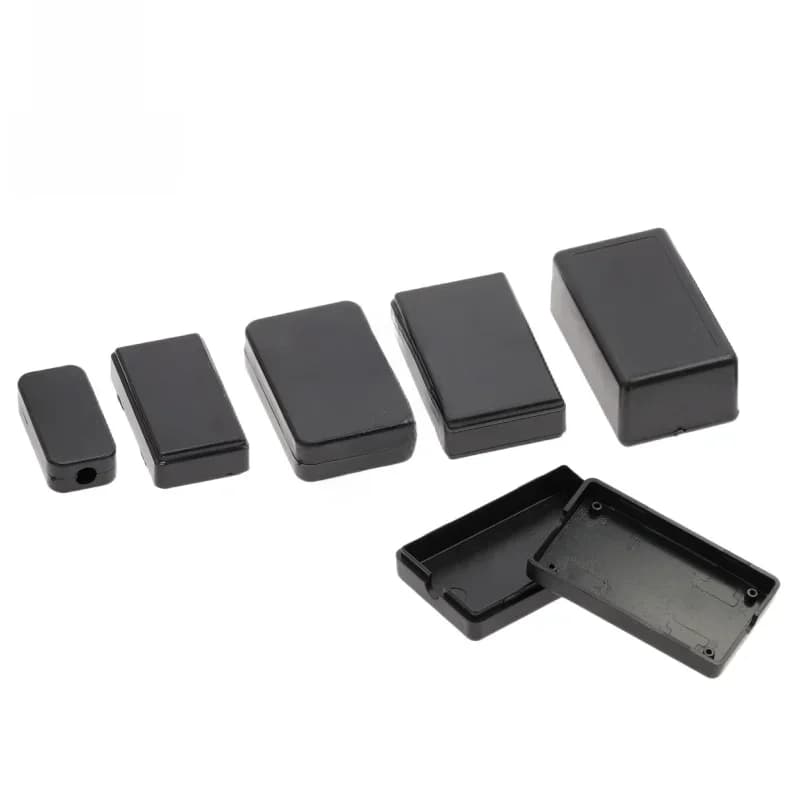 Boîte de projet en plastique ABS étanche, coque de stockage, boîtier de boîtier, boîtes de commande, fournitures électroniques