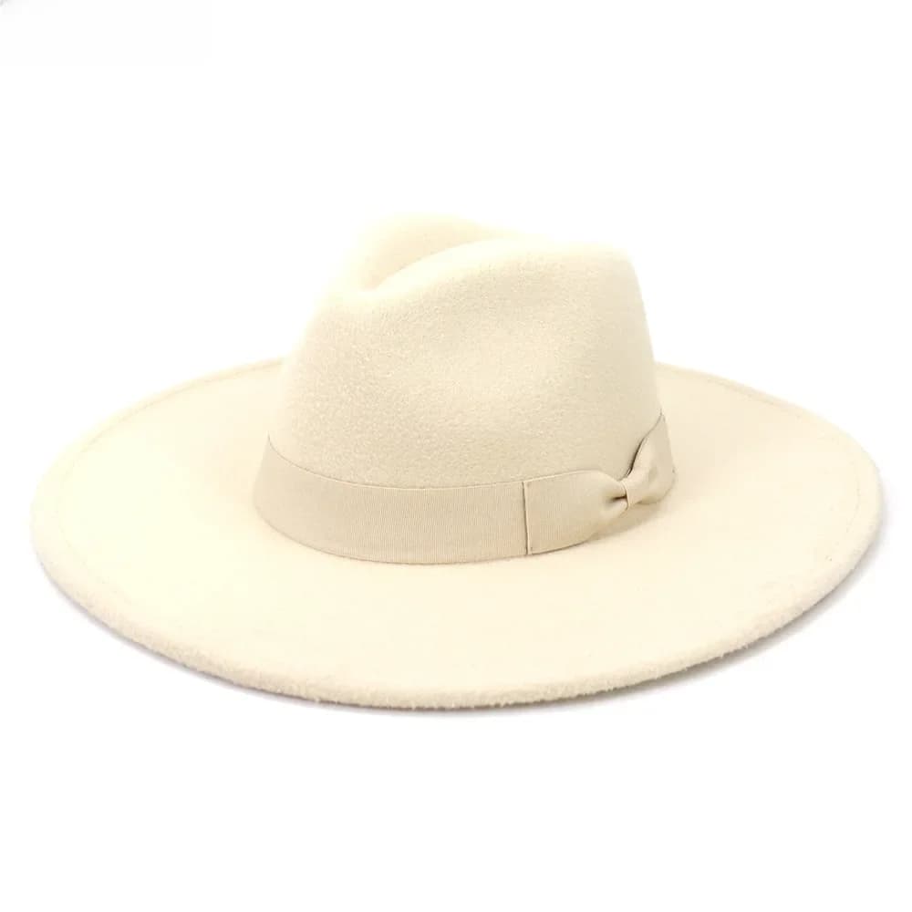Chapeaux à grand bord pour femmes, chapeau Fedora rétro élégant en feutre, robe d'église de mariage, chapeau formel, hiver automne 2021