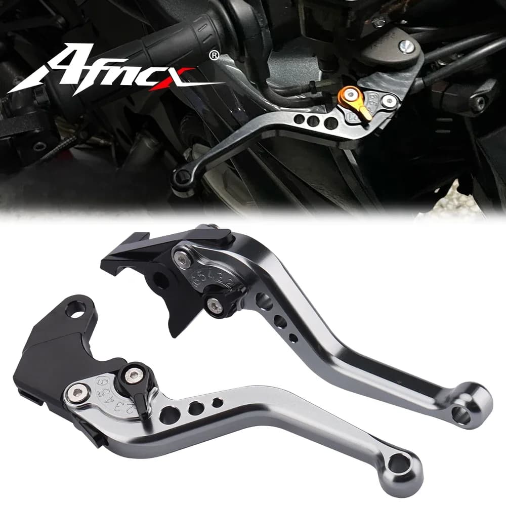 Leviers de frein et d'embrayage longs et courts, pour moto Yamaha FZ1 Fazer FZS 1000 2001 – 2005 YZF R6S R1 YZFR1 YZFR6S YZF-R1 YZF-R6 XJR400