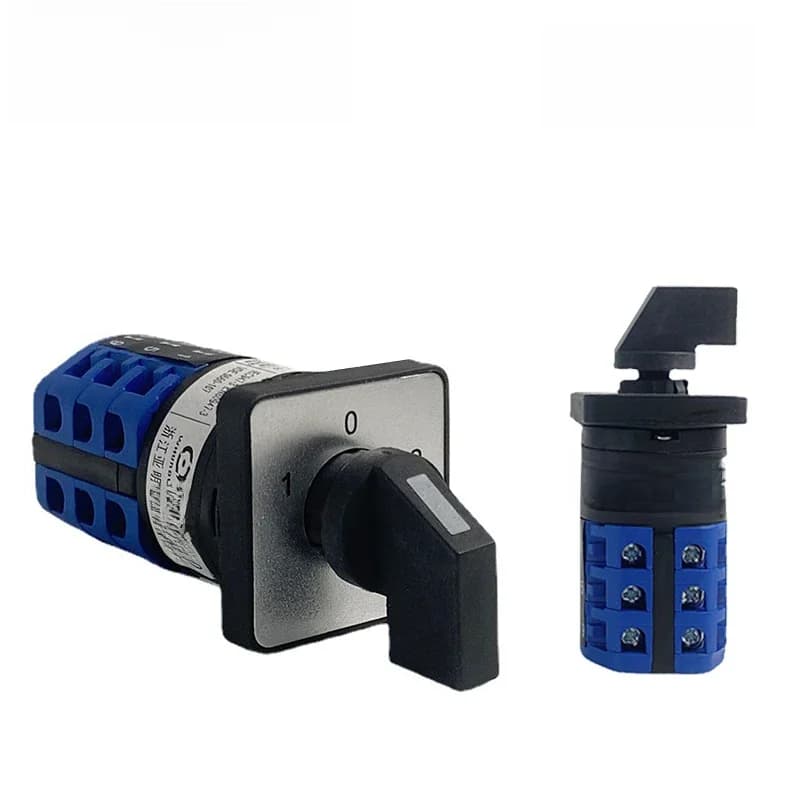 LW26-10 transfert universel trois Positions 10A 3 pôles LW28 inversion double alimentation commutation 380V moteur Cam commutateur