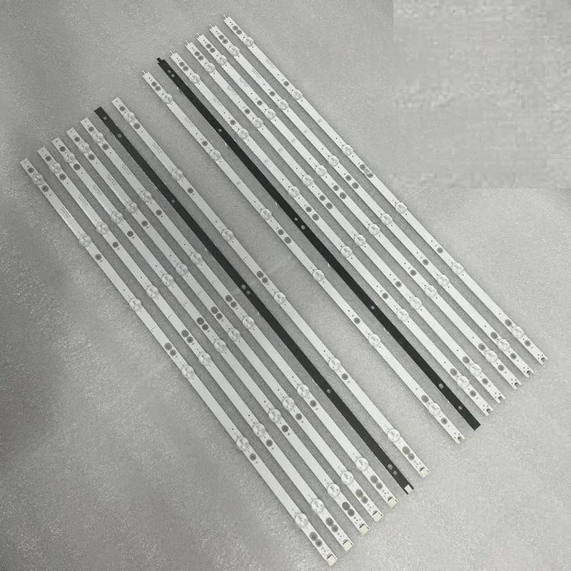 Kit de 14 bandes LED de rétroéclairage pour 65PUS6523 65PUS6162/12 65PUS6262 65PUS6412 65PUS6703 65PUS6753 65PUS7303 65PUS6503 65PUS6723