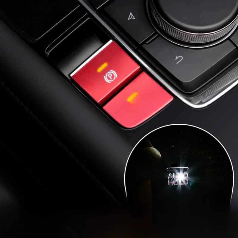 Couvercle de commutateur de stationnement de frein à main, bouton de maintien automatique de voiture, pour Mazda 3 Axela BP CX-30 DM LHD, accessoires 2020 2021 2022 2023
