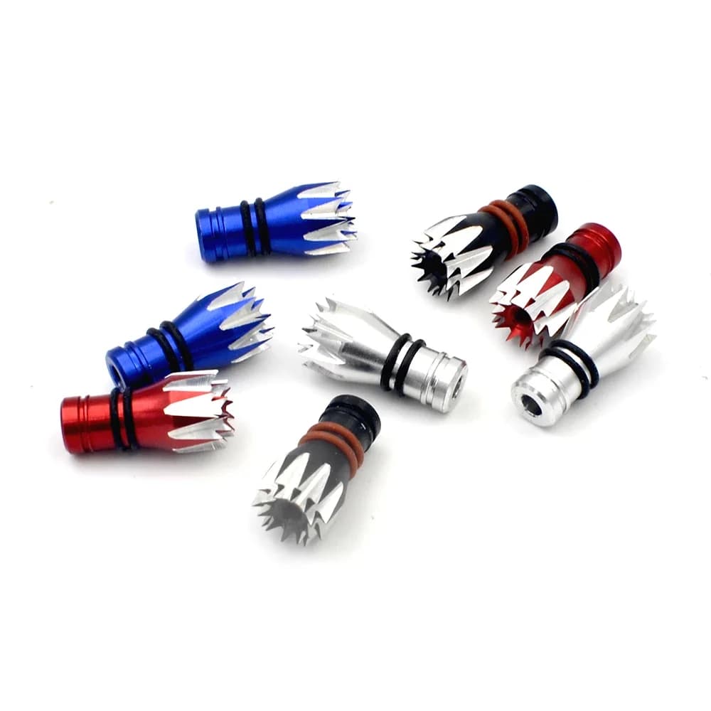 Embouts de bâton transmetteur RC en aluminium M2.5 M3 M4, bascule de pouce, tête antidérapante pour x-lite Flysky FUTABA JR FrSky RadioLink WFLY