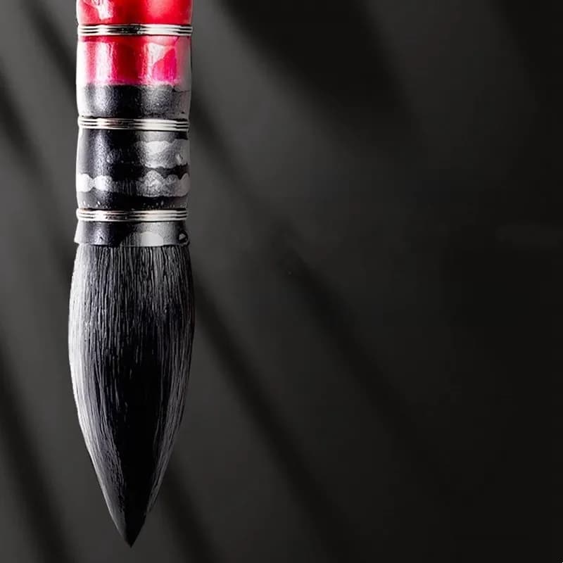 Borrence – pinceau de peinture à l'aquarelle en poils d'écureuil, vadrouille professionnelle pointue, ensemble de pinceaux de peinture pour peinture, fournitures d'art