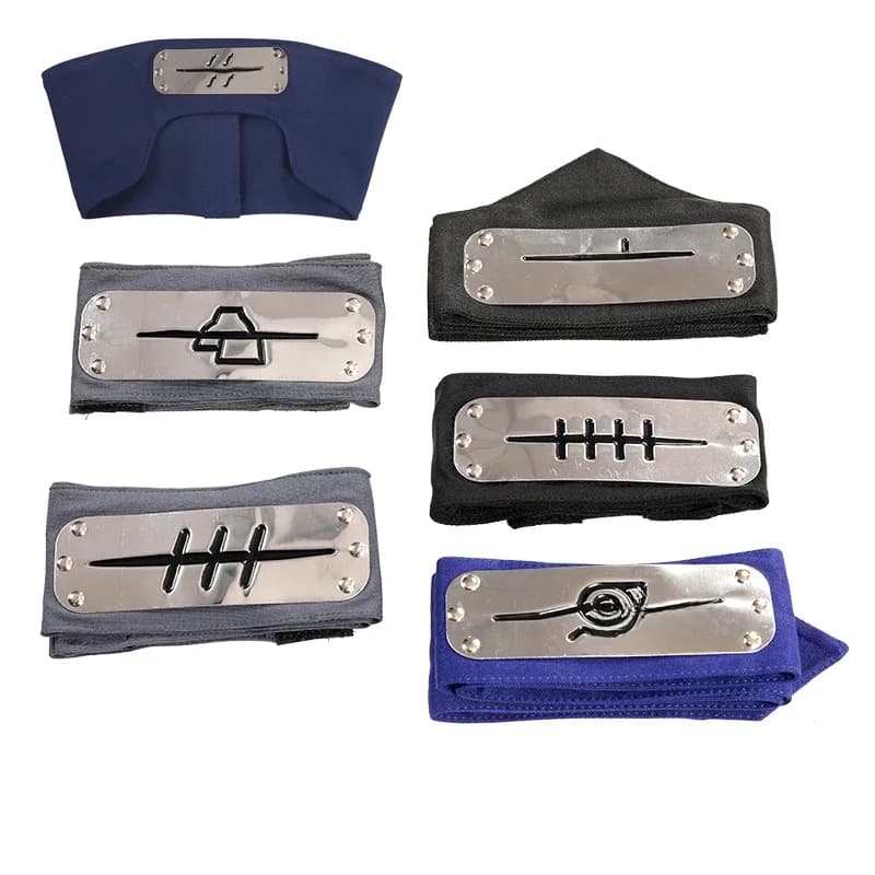 Brdwn NARUTO Akatsuki oto pray ame Deidara Kakginger u Hidan, Autorisation officielle, Cosplay Ninja Sauna Band Hairwear