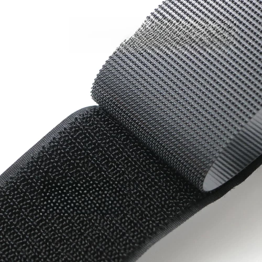 Bande adhésive forte Non adhésive de haute qualité, 5 mètres, 20-100mm, bande de fixation à boucle à crochet, autocollant en Nylon pour la couture, bricolage, sans colle
