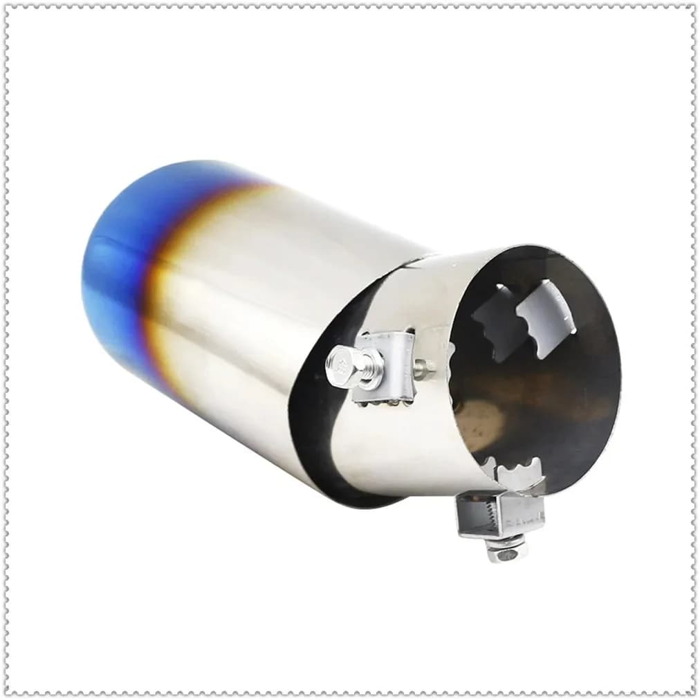 Embout de silencieux rond en acier inoxydable pour voiture, tuyau pour BMW série 6, E63, E64, F06, F12, F13, M6, 1, E81, E82, E87