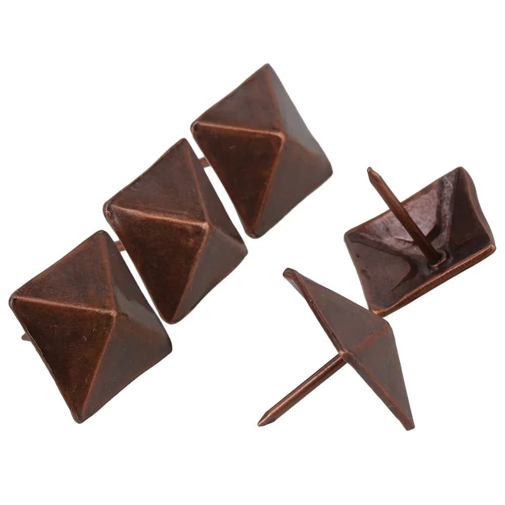 Exacjon en bronze pour meubles, quincaillerie vintage, stère N64.Bronze, 10 pièces