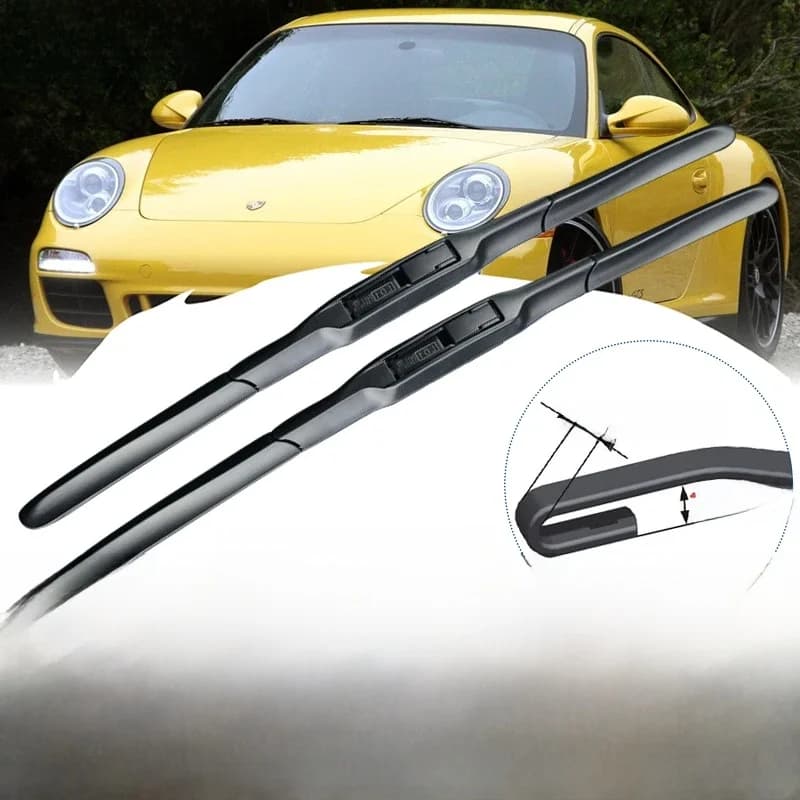 Essuie-glace avant pour Porsche 911 991 996 997 1997 ~ 2011 2004 2005 2006 2009, balai d'essuie-glace de voiture, accessoires de voiture, bras à crochet en U