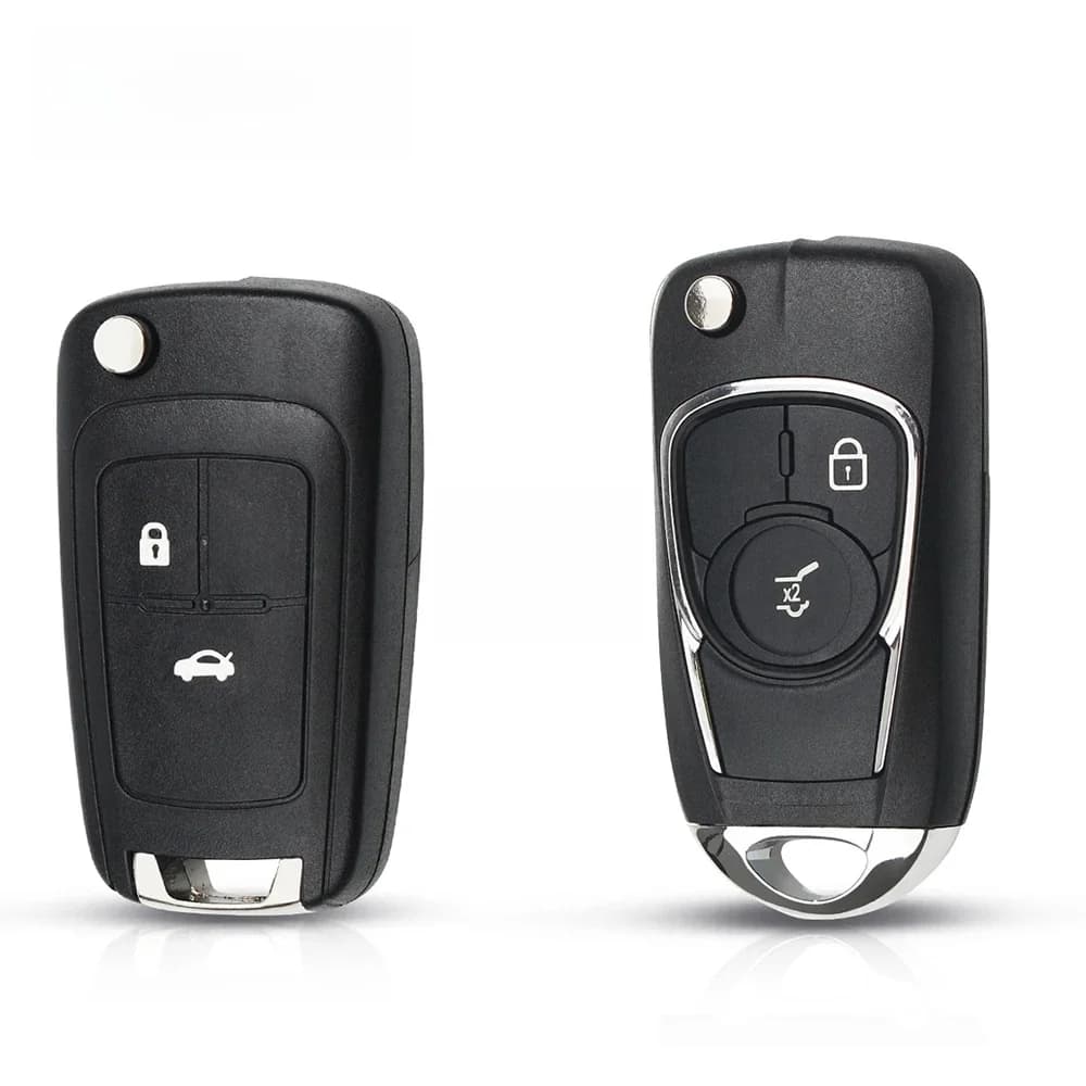 KEYYOU – coque de clé télécommande vide 2/3BTN, pour Opel Astra J Mokka Insignia Adam Astra J Cascade Karl Zafira C pour Chevrolet