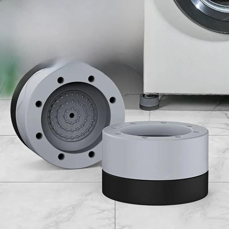 KAK 4 pièces tampons Anti-Vibration rondelle pieds coussinet universel Machine à laver anti-dérapant rouleau Kit meubles levage pied Base éléver