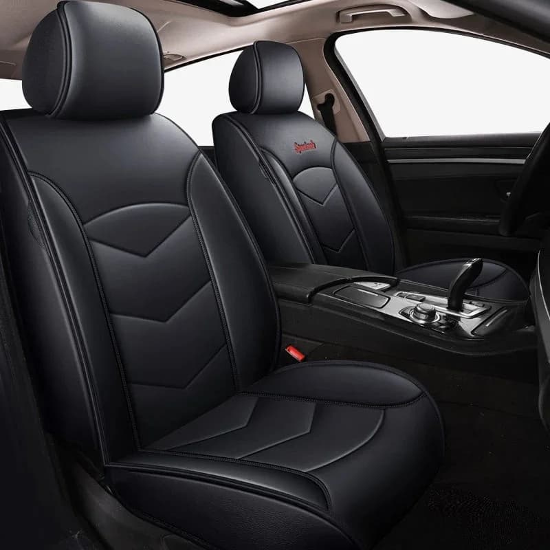 Housses de siège de voiture en cuir rose de haute qualité, pour Renault Megane 2 3 Clio Fluence Kangoo Master Scenic Captur, accessoires en cuir