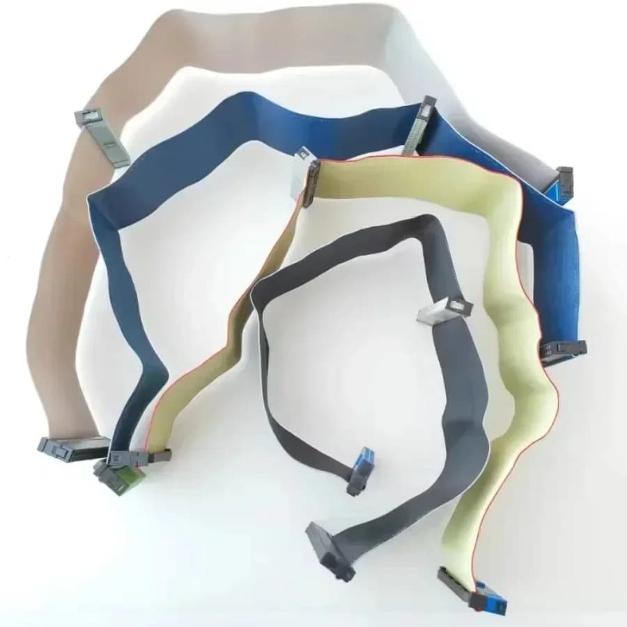 Câble d'extension de données IDE à 3 ports, haute vitesse, Ultra ATA UDMA 33/66/100, 40 broches, 37cm, pour disque dur de serveur