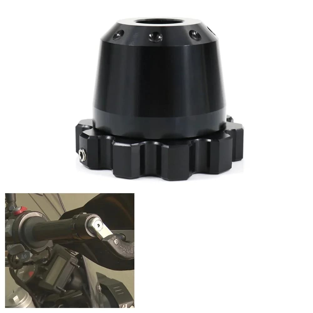 Verrou de gaz pour moto, régulateur de vitesse, pince de guidon, compatible avec BMW F700GS F800GS ADV K1200R R1200R R1200S