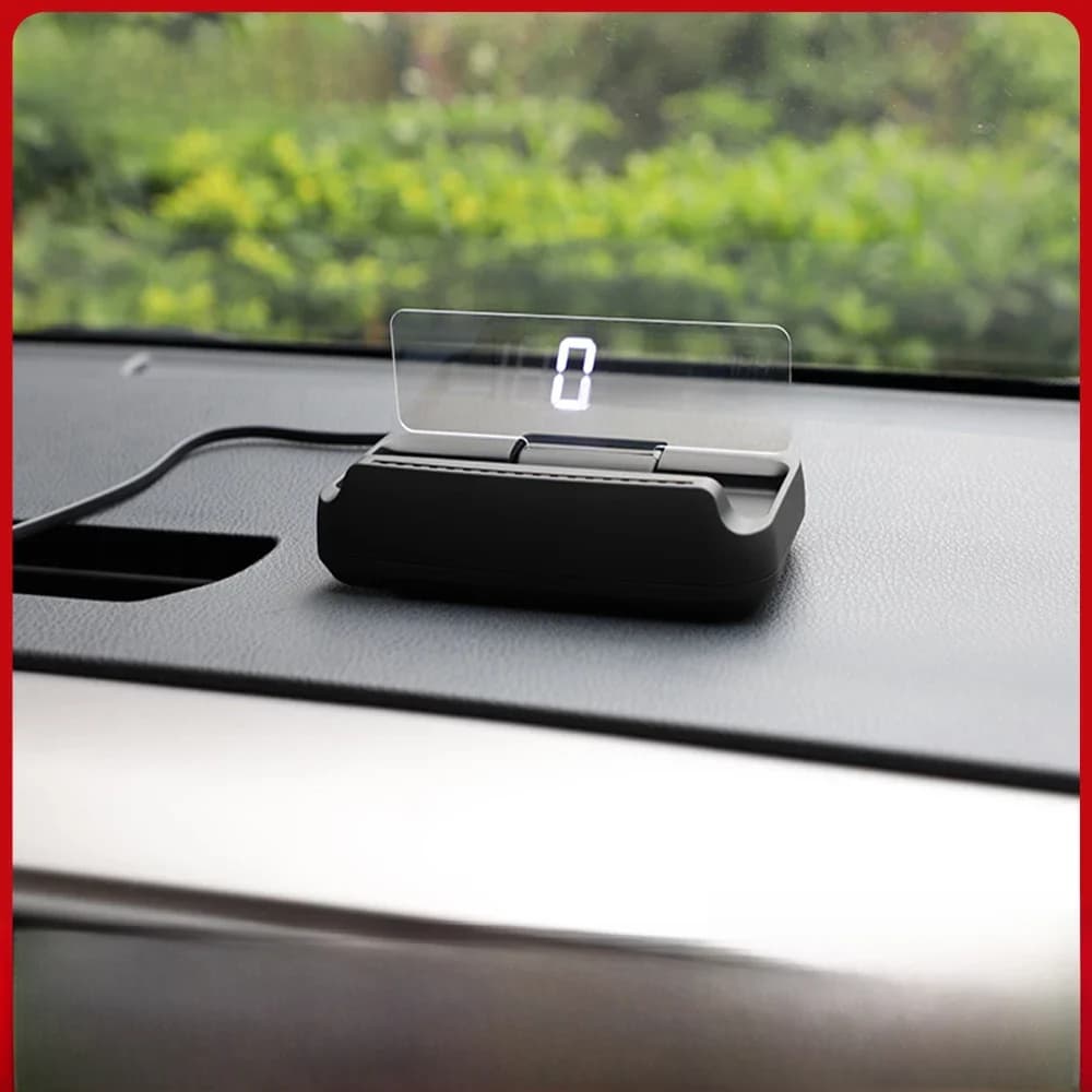 VJOYCAR – affichage tête haute miroir MX10, projecteur de vitesse HUD OBD2 pour voiture, ordinateur de bord, alarme de sécurité numérique, tension du liquide de refroidissement RPM