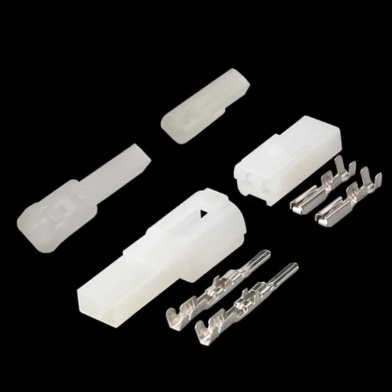 Connecteurs de câblage électronique de moto, connecteurs SFP, blanc, mâle, femelle, auto, 1/2 broches, 7122-1520, 7123-1520, 2 ensembles, 5 ensembles, 10 ensembles, 20 ensembles, 50 ensembles
