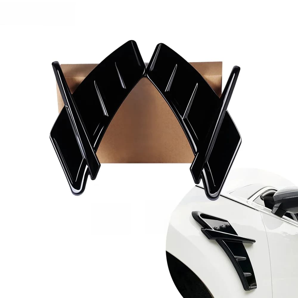 Autocollant d'emblème de garde-boue latéral de voiture, autocollant d'aération, Audi ABT, RS3, RS4, RS5, RS6, Horizon C6, C5, A1, A3, 8P, A4, B8 Gods, A5, A7, A8, Q5, Q7, TT, R8