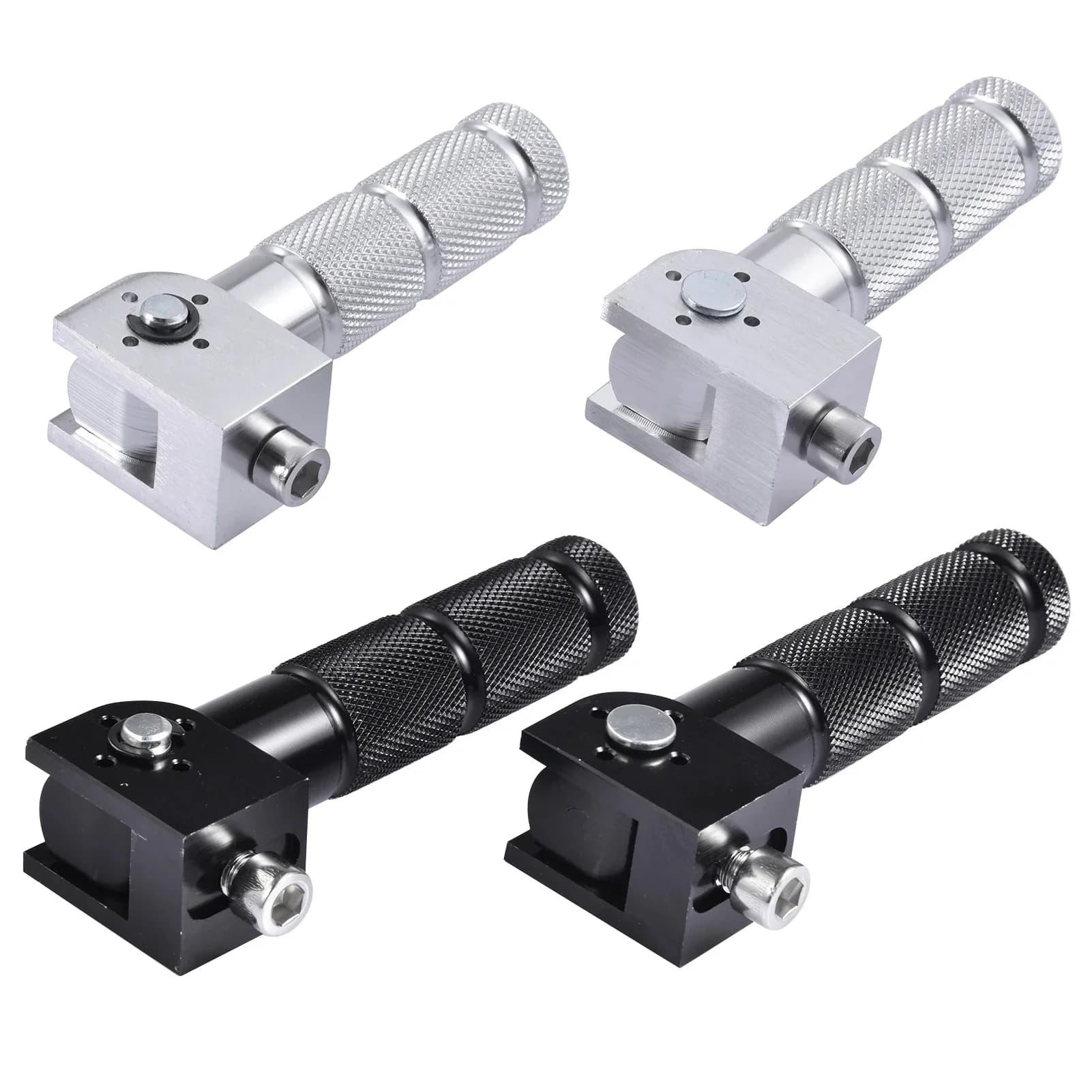 Repose-pieds universel replié de 8mm pour motos, vélos, véhicules électriques, cyclomoteurs, Karts, Scooters
