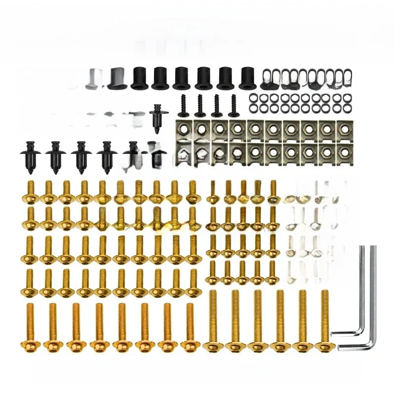 Kit de boulons de carénage, vis, pour Honda CB650R CB500R CBR300R CBR500R CBR600RR CBR900RR CBR1000RR CRF1000L CBR600 F2 F3 F4i F5