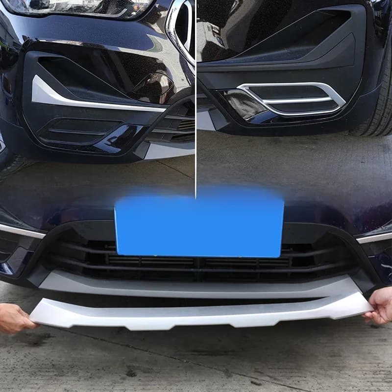 Plaque de protection de pare-chocs chromé ABS pour BMW, feu antibrouillard avant, cadre de décoration de calandre, accessoires de modification extérieure pour BMW bronchF48 2020-2021