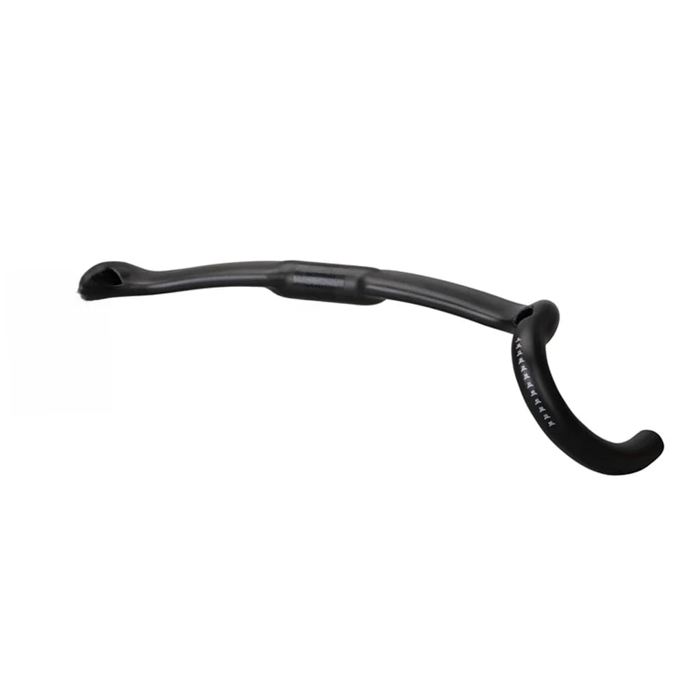 Nouveau guidon de vélo de route en carbone à grande ouverture pour cyclocross, 370/390/410/430 mm, en fibre de carbone