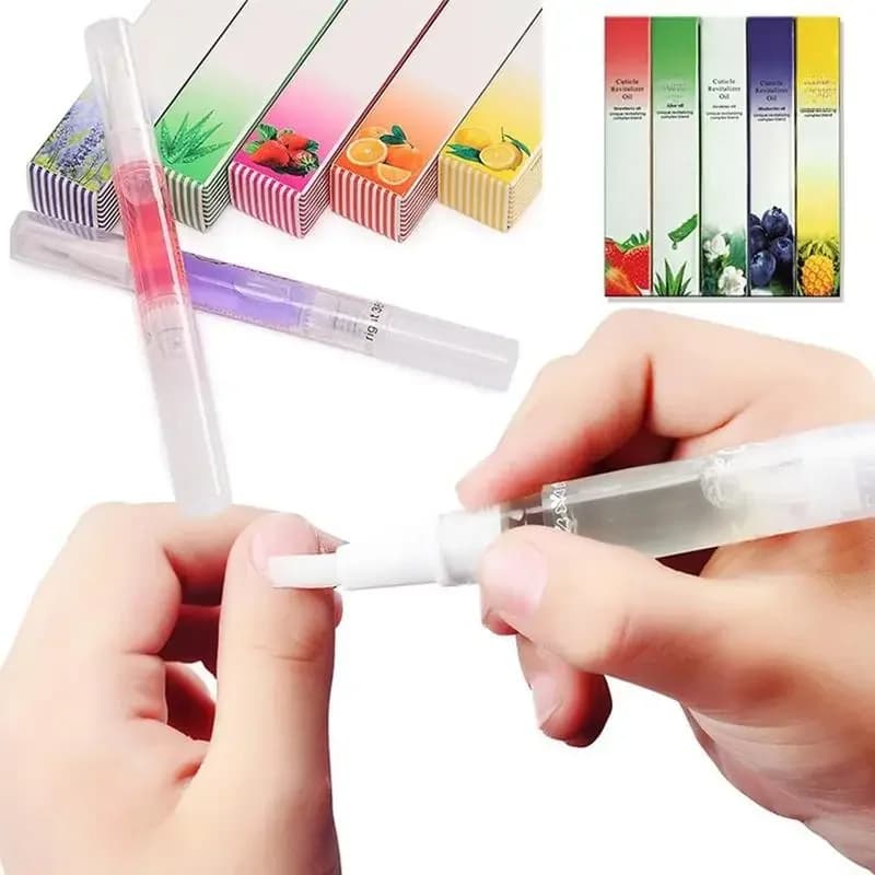 Stylo à huile nutritionnelle pour les ongles, 15 odeurs, traitement des ongles, huile de cuisson manuelle, prévient l'agail, vernis gel pour ongles, nourrit la peau