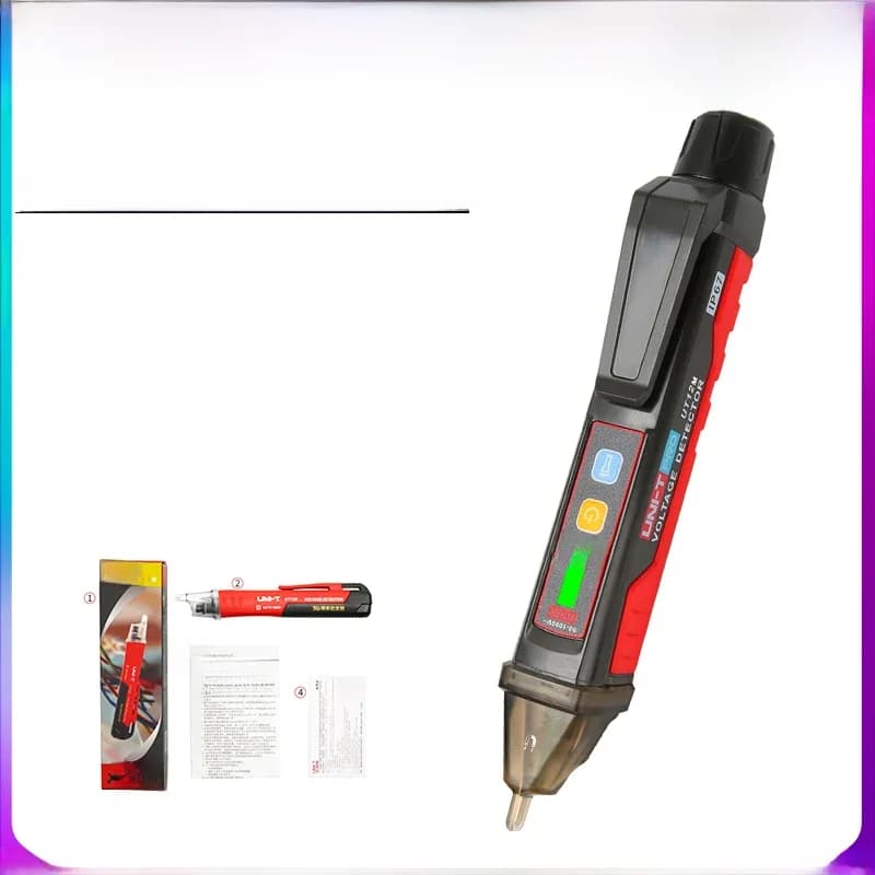 UNI-T UT12D UT12E UT12M Détecteur de tension sans contact Stylo Touristes élevés et bas Mode 1000V Testeur de tension de crayon électrique
