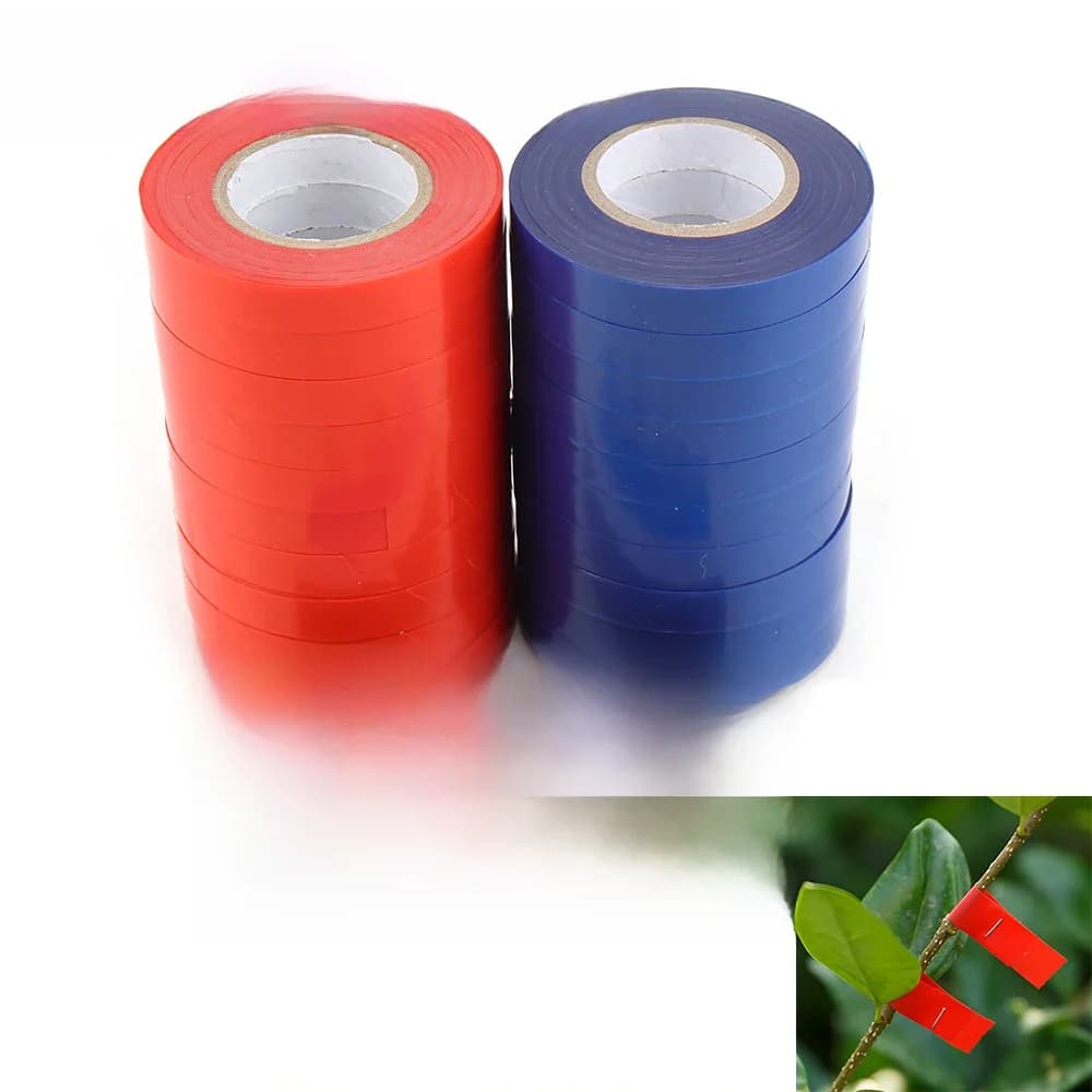 Bande à cravate pour branches de plantes, outils de liaison à la main avec 1 boîte d'agrafes pour Machine à attacher les légumes et les arbres fruitiers, 10/20 pièces