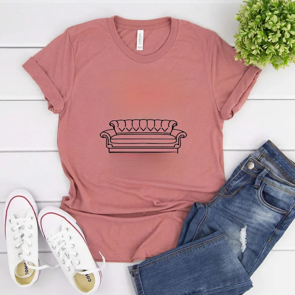 Pivot tais-toi chemise Pivot Friends émission de télévision t-shirts Harajukut Streetwear femmes haut décontracté grande taille amis t-shirts graphiques