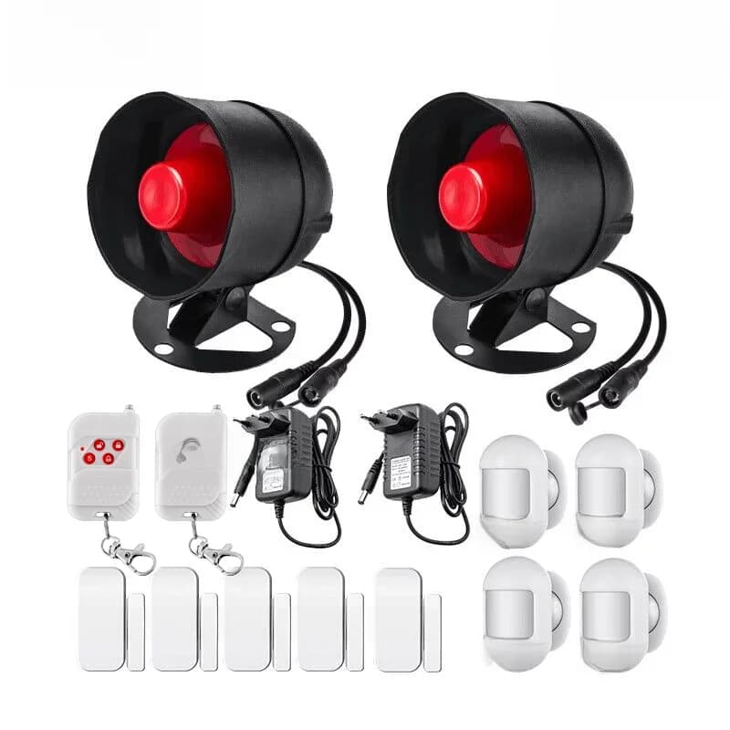 KERUI Tuya WIFI sirène système d'alarme Installation Simple capteur infrarouge connexion télécommande ensemble de Protection de sécurité à domicile