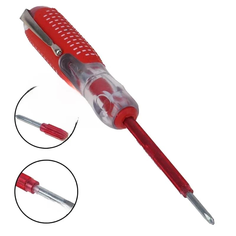 Indicateur de tension 100-220V, tournevis croisé et à fente, outils de stylo de Test électrique